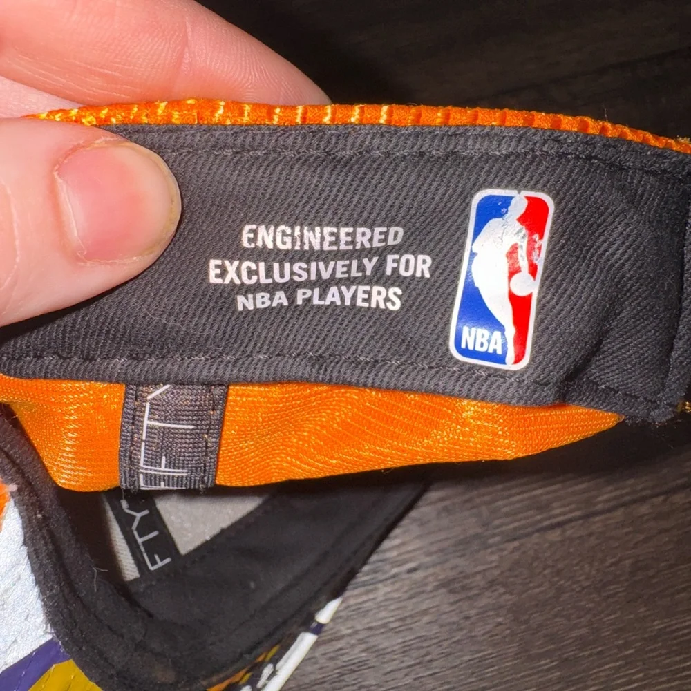 NEW ERA PHOENIX SUNS 9FIFTY SNAPBACK HAT NBA‎ FLAMES UNDER BILL. Needs Reshaping